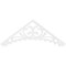 Ekena Millwork Pitch Genova Architectural Grade PVC Gable Pediment, 48"W x 18"H x 1"P (9/12) GPP048X018X100GEN - alternate 2